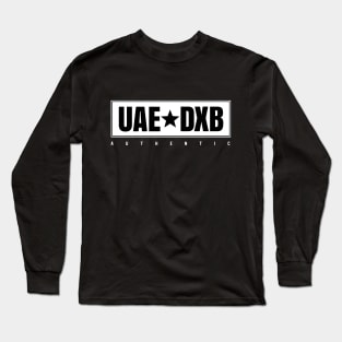 Authentic UAE DXB Long Sleeve T-Shirt